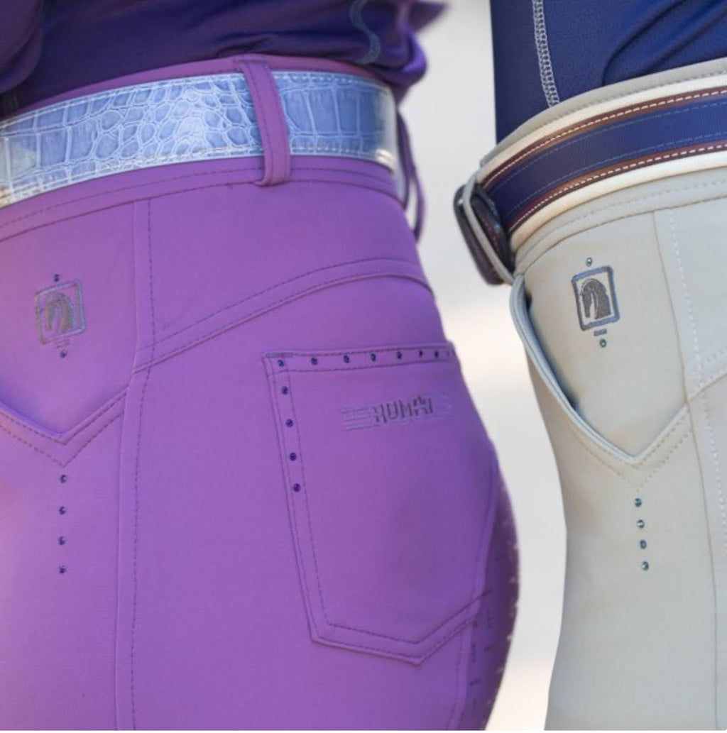 Black Full Grip Breeches L714