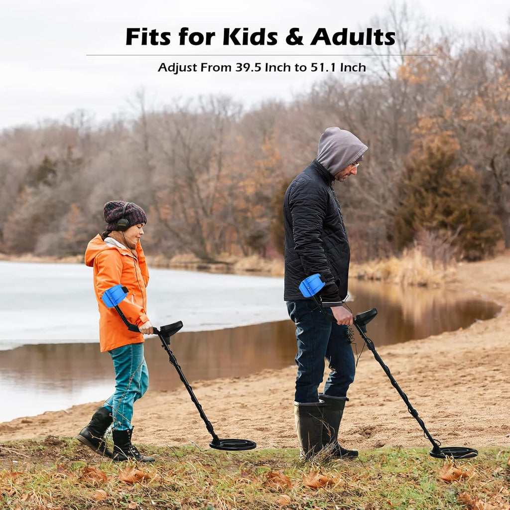 Waterproof Metal Detector with 10" IP68 Search Coil and Headphone I100