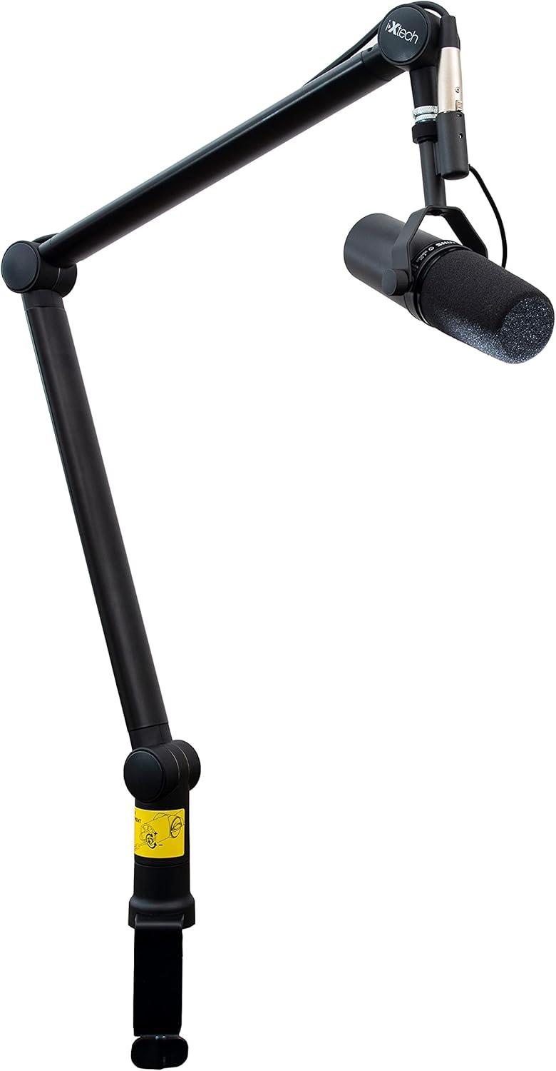 Adjustable 360° Rotatable Stainless Steel Microphone Arm, Pack of 2 L408