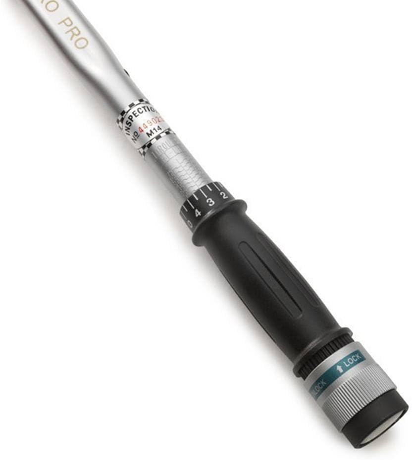 3/8" Drive Adjustable Click Torque Wrench, 15-80 Foot-Pound, Chrome Vanadium Steel, 14" Length, Pack of 2 Z9854