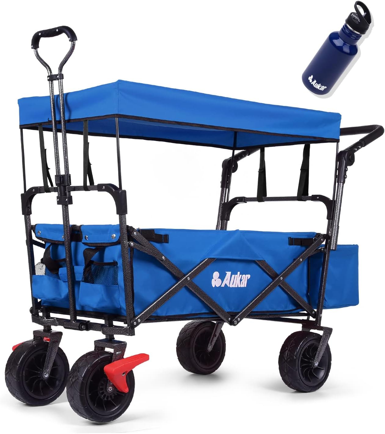 Heavy Duty Collapsible Wagon Cart (Red) E4631