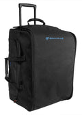 Rockville Rolling Travel Case Speaker Bag with Handle and Wheels E449029