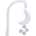 Grey and White Moon and Stars Baby Crib Musical Mobile Pack of 2 Z5765