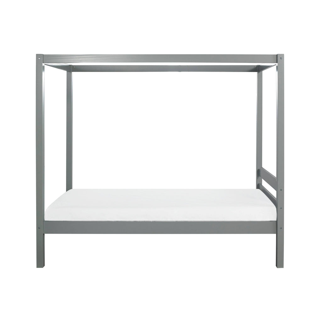 Twin Canopy Bed - White Z611